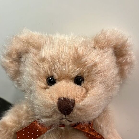 Russ Berrie & Co Plush "Radcliffe" Bears from the Past 11" Stuffed Bear With Bow - Picture 2 of 9